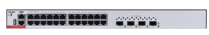 Thiết bị chuyển mạch switch 24 cổng Ruijie RG-S5300-24GT4XS-E | Hàng chính hãng