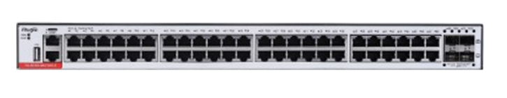 Thiết bị chuyển mạch switch 48 cổng Ruijie RG-S5300-48GT4XS-E | Hàng chính hãng