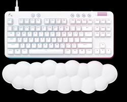 Bàn phím cơ Logitech G713 TKL Tactile trắng (920-010427)