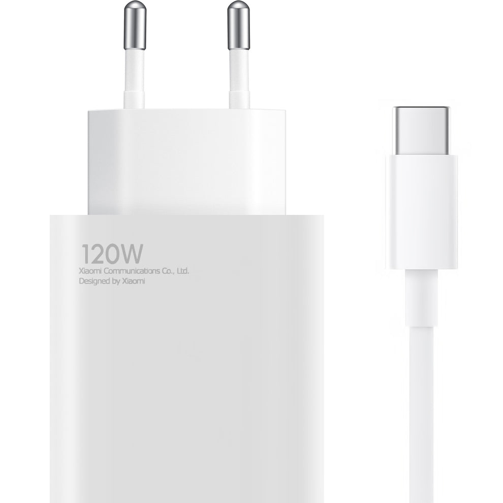 Combo Sạc Cáp Xiaomi Network Charger 120W BHR9462EU (USB A + Cáp Type C) | Hàng chính hãng