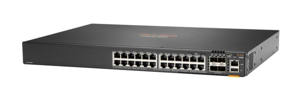 JL666A Aruba 6300F 24 Ports 1GbE PoE+ and 4 Port SFP56 Switch | Hàng chính hãng