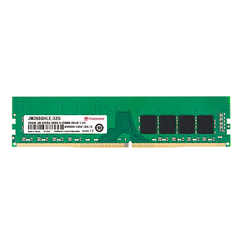 Ram Desktop Transcend JetRam 32GB DDR4 2666MHz (JM2666HLE-32G) | Hàng chính hãng