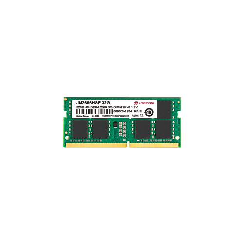 RAM LAPTOP TRANSCEND 4GB DDR4 2666MHZ SO-DIMM (JM2666HSH-4G) | Hàng chính hãng