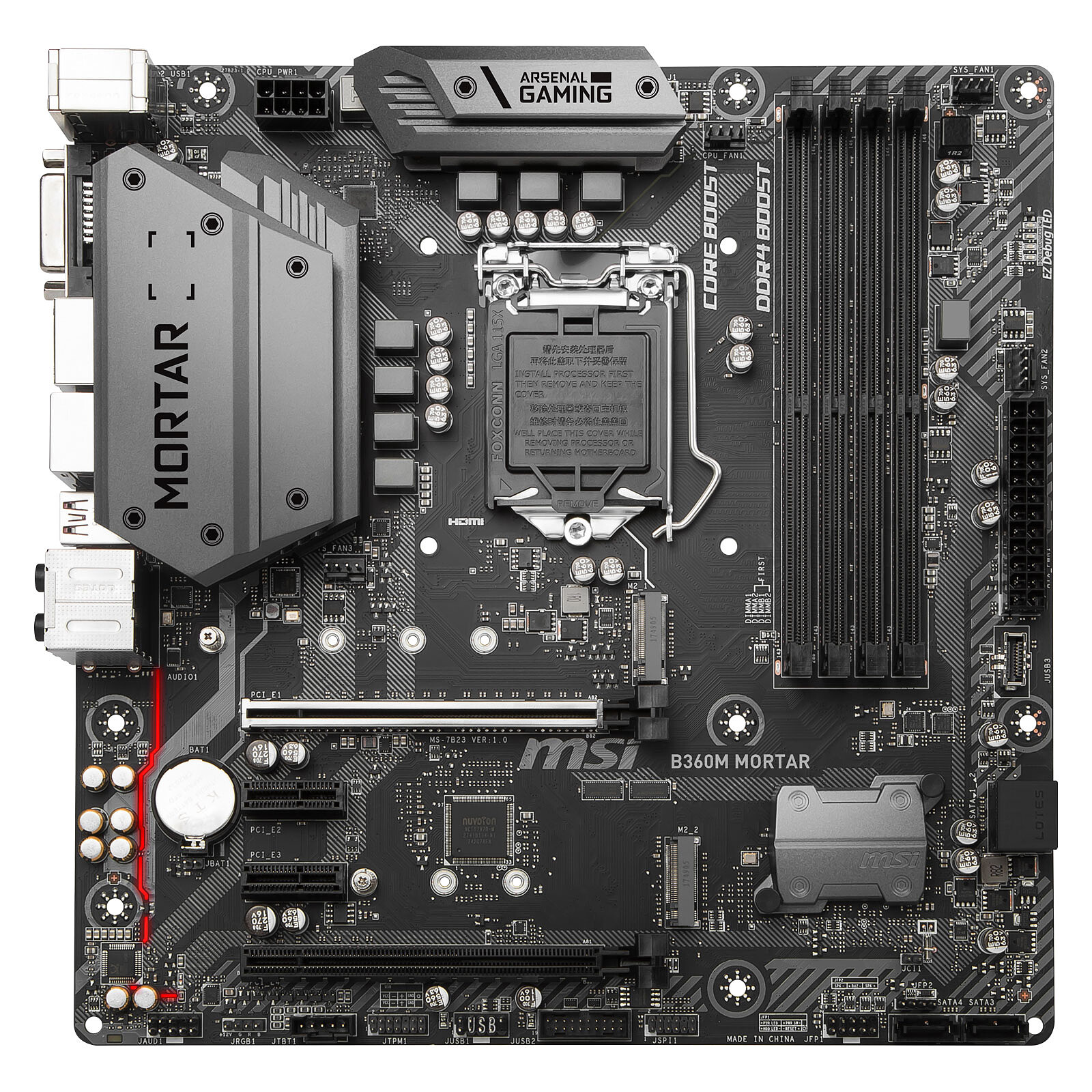 Mainboard MSI B360M MORTAR Hiệu Năng Cao