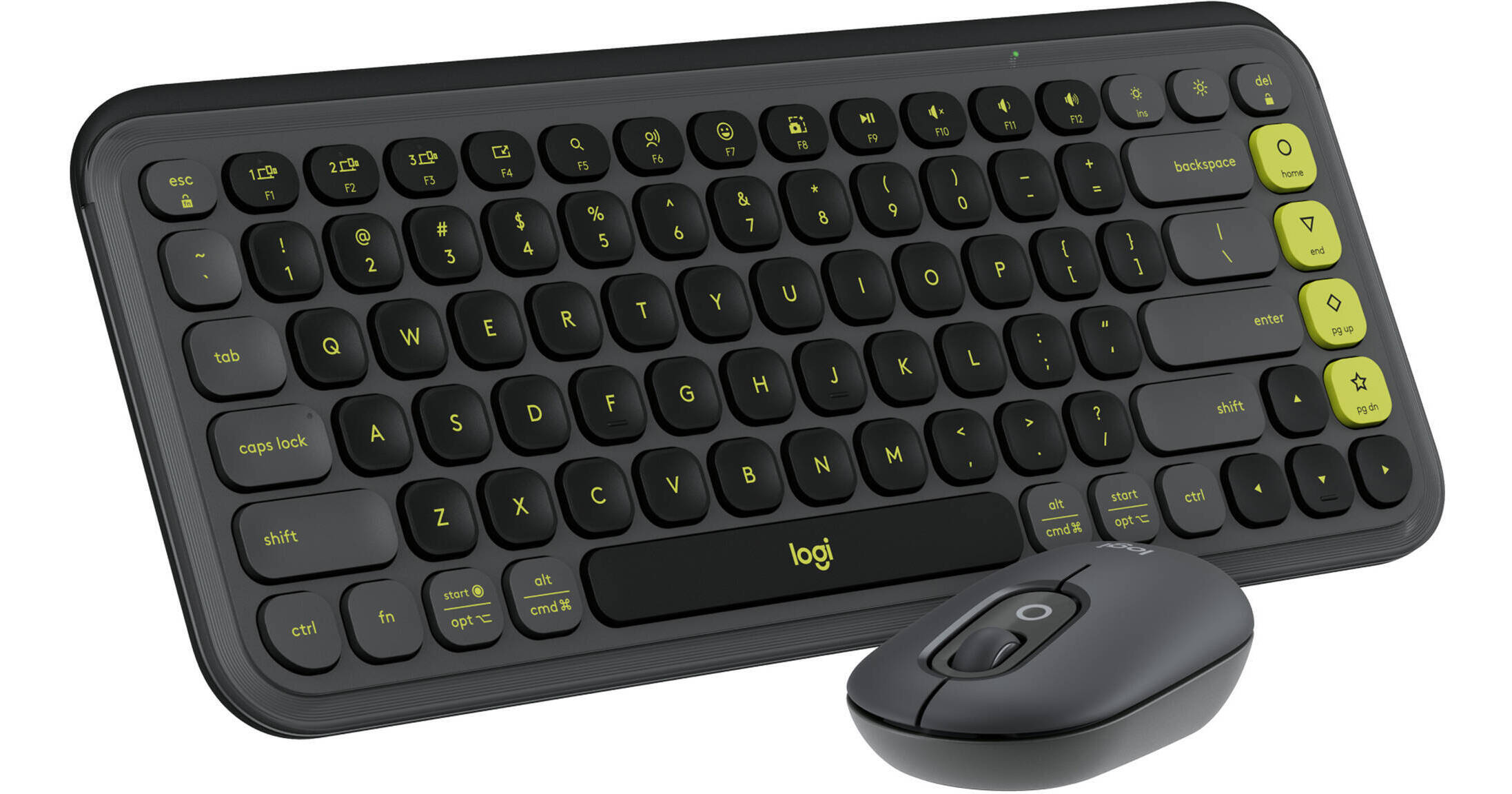 (M&KB) LOGITECH POP ICON WIRELESS/BLUETOOTH/ĐEN/TRẮNG/HỒNG