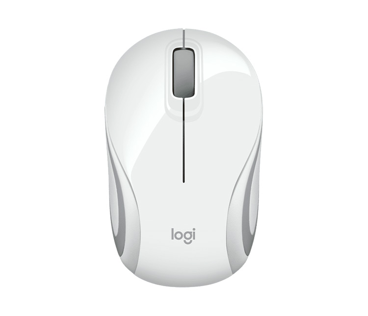 Chuột không dây Logitech M187 Wireless Trắng 910-005380 | Hàng chính hãng