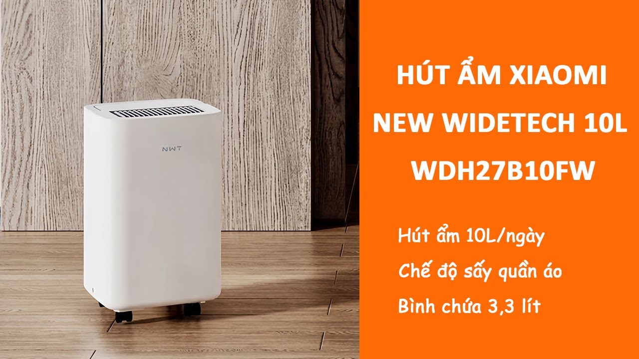 Máy hút ẩm New Widetech 10L - WDH27B10FW (EU)