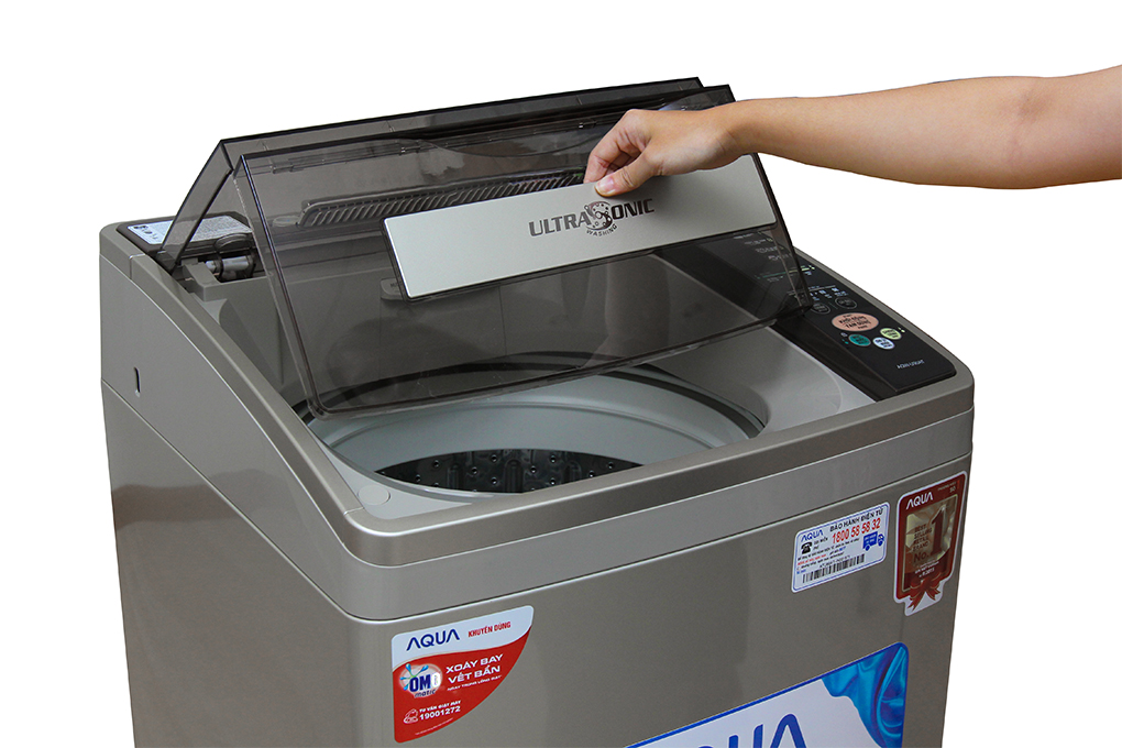 Máy giặt Aqua 9 kg hiệu suất giặt mạnh mẽ