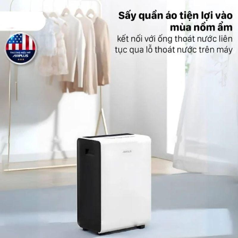 Máy Hút Ẩm Airplus 16L Công Suất Cao Lọc Khí UV Wifi