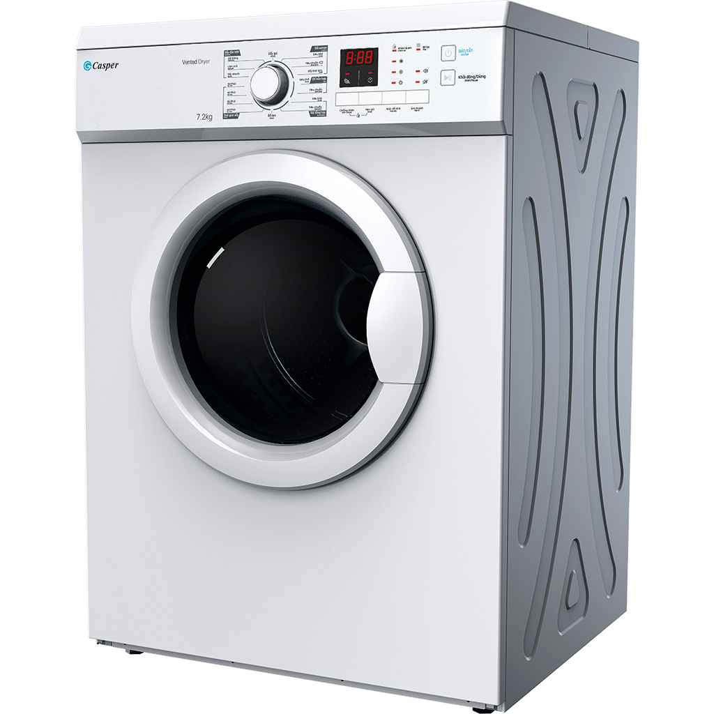 Máy sấy quần áo Casper TD-72VWD 7.2kg model 2022 | Hàng chính hãng