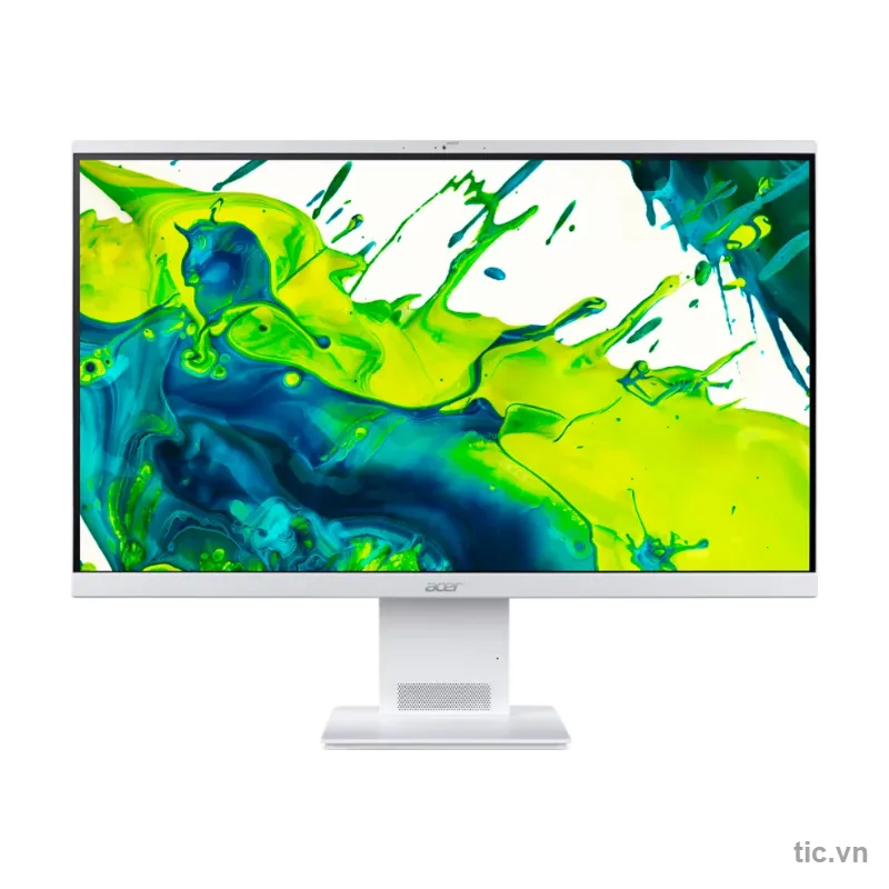 Máy tính All-in-One Acer Aspire S27B (Core Ultra 5 125H/8GB DDR5/512GB SSD/27" FHD/Windows 11 Home) Trắng Chính Hãng