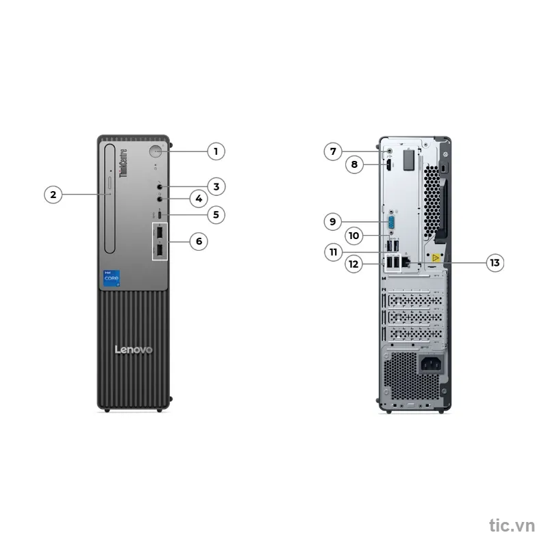 Máy tính để bàn Lenovo ThinkCentre neo 30s Gen 5 13DG0003VN (Core i5-13420H, 16GB, SSD 512GB, Windows 11) Chính Hãng