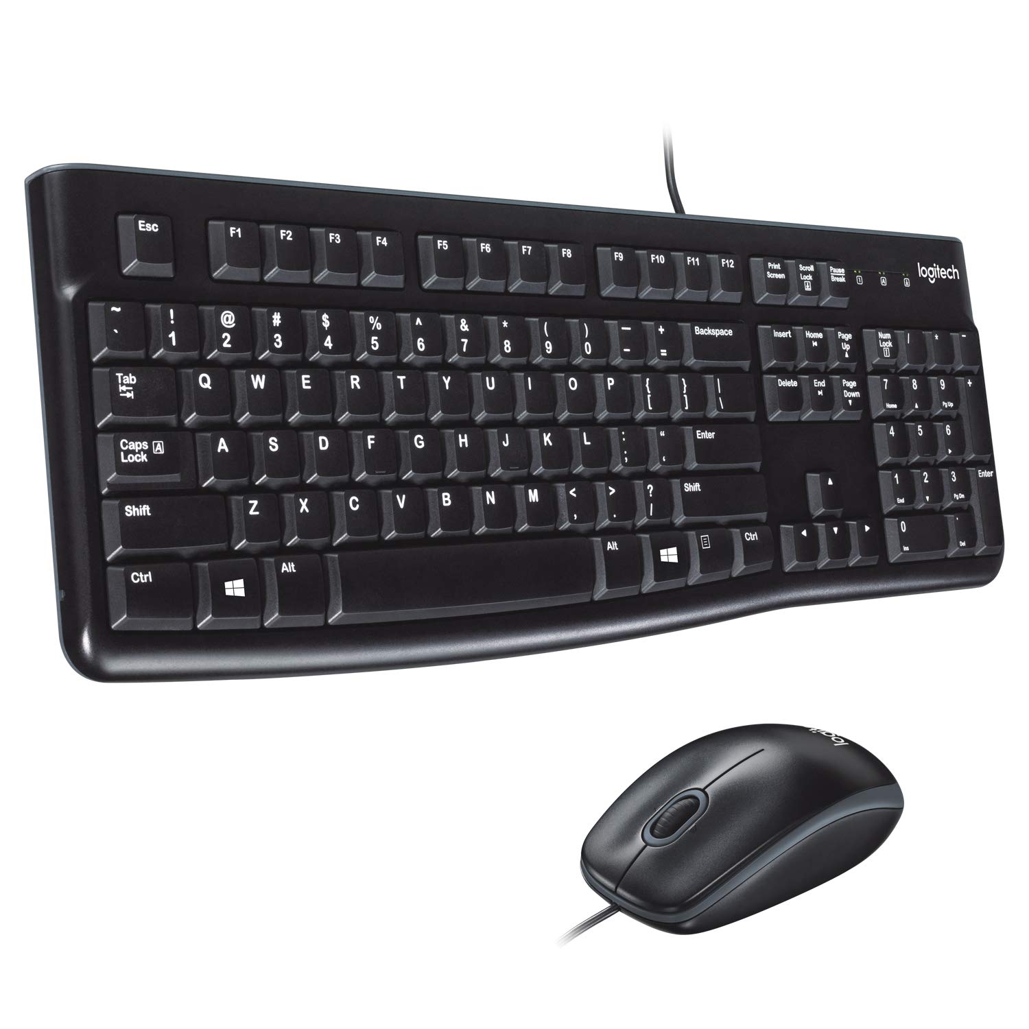 Bộ Bàn phím Logitech + Chuột MK120 (920-002586) | Hàng chính hãng