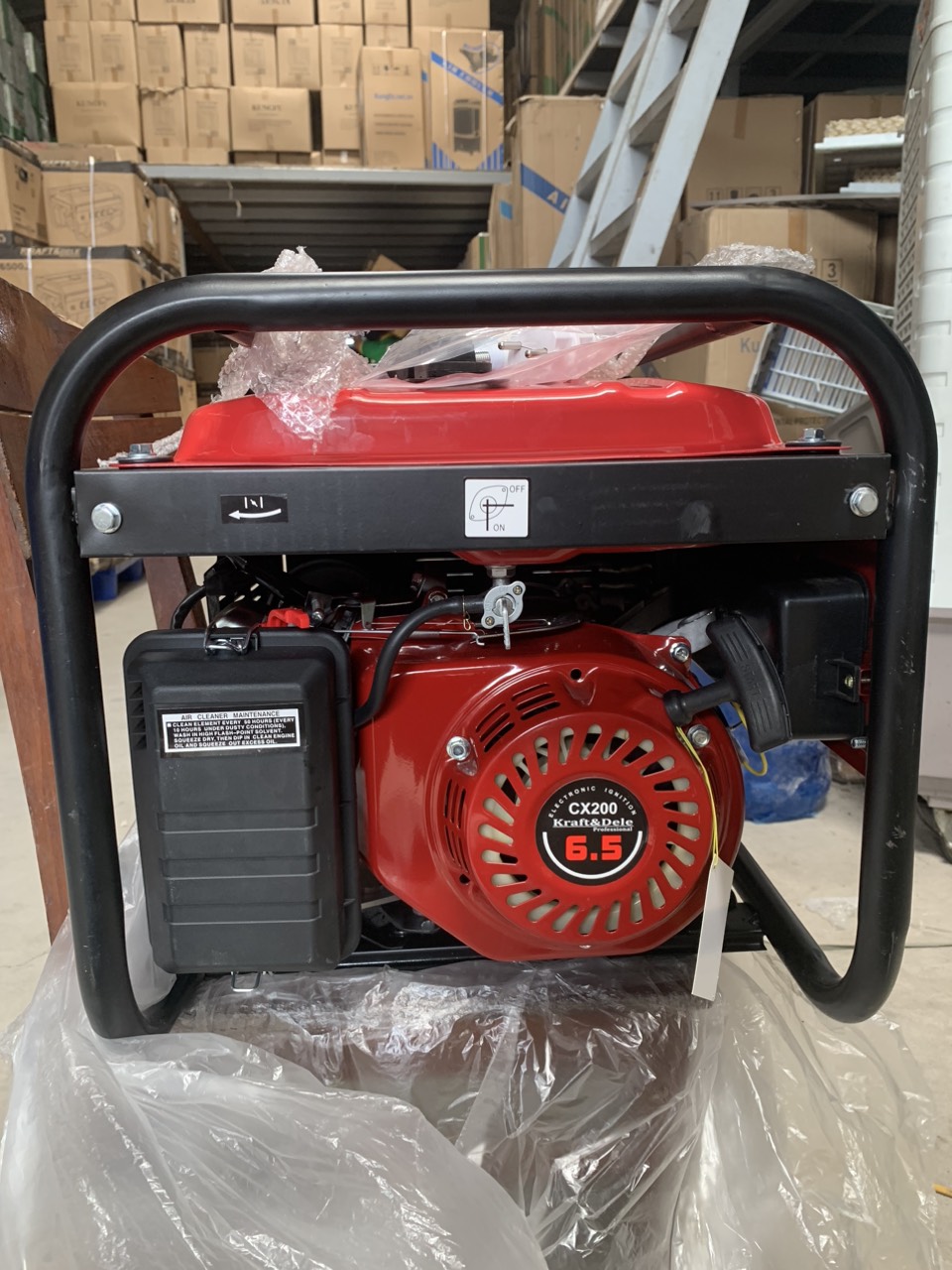 Máy phát điện chạy xăng KRAFT DELE KD111 KW6500J | Hàng chính hãng