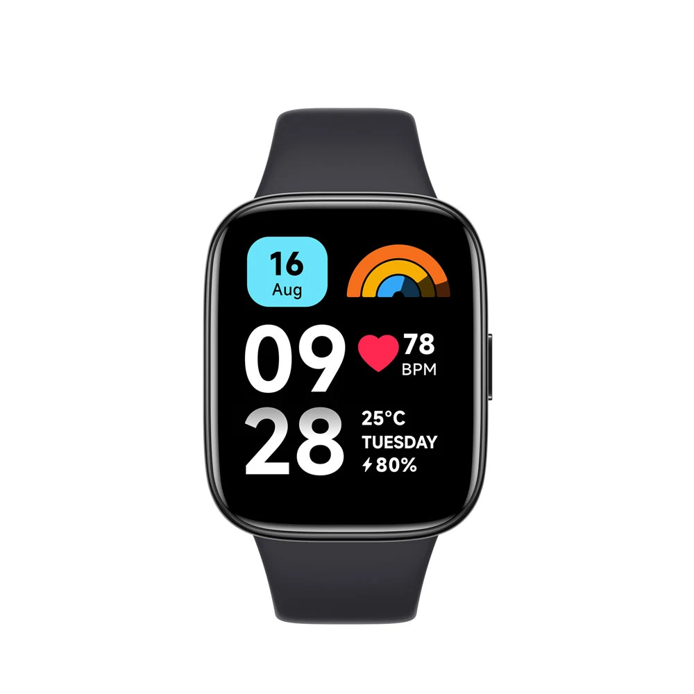 Đồng hồ thông minh Xiaomi Redmi Watch 3 Active Black (BHR7266GL) | Hàng chính hãng