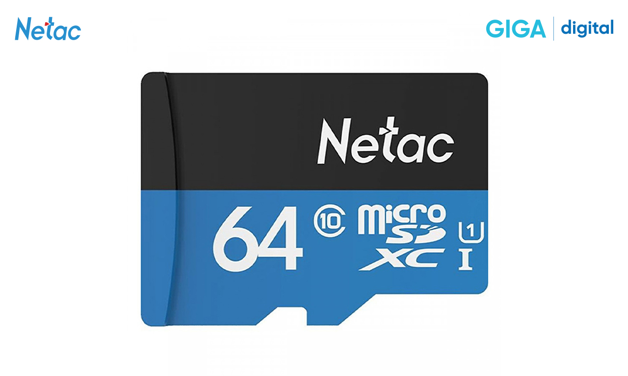 Thẻ nhớ Micro SD Netac 64GB | Hàng chính hãng