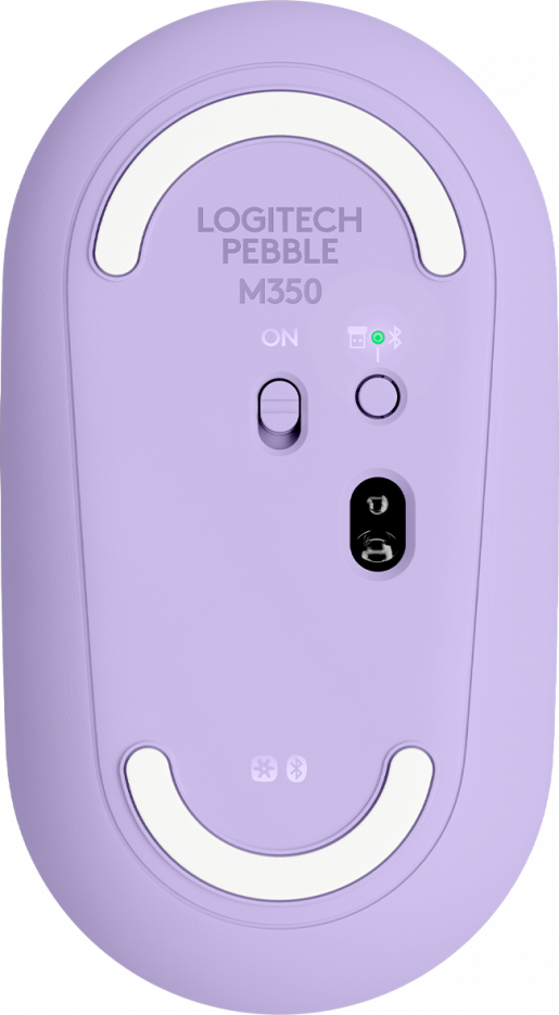 Chuột không dây Logitech Pebble M350 Tím  910-006666 | Hàng chính hãng