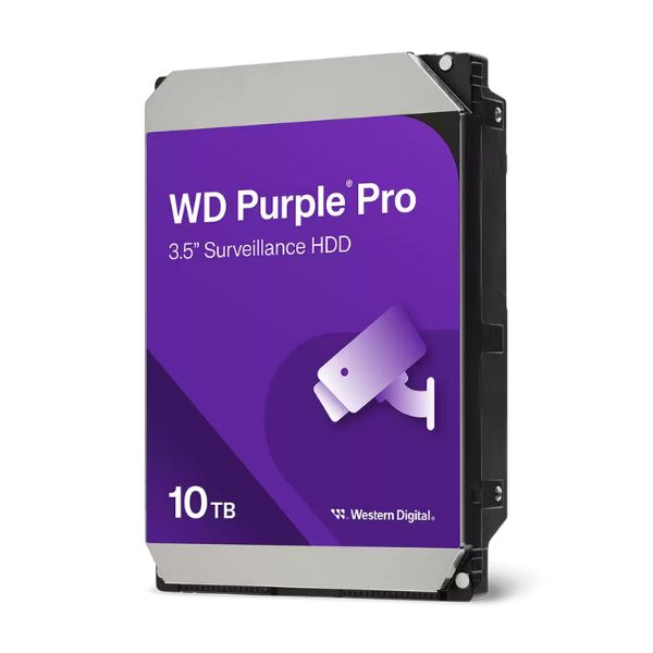 Ổ Cứng WD Purple 10TB WD102PURP – Giải Pháp Lưu Trữ Camera Giám Sát AI Chuyên Dụng