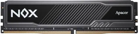 RAM Apacer NOX DDR4 8GB 3200MHz (AH4U08G32C28YMBAA-1)