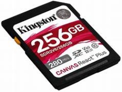 Kingston Canvas React Plus SDXC 256GB (SDR2V6/256GB) | Hàng chính hãng