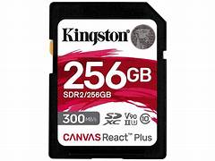 Kingston Canvas React Plus SDXC 256GB (SDR2V6/256GB) | Hàng chính hãng