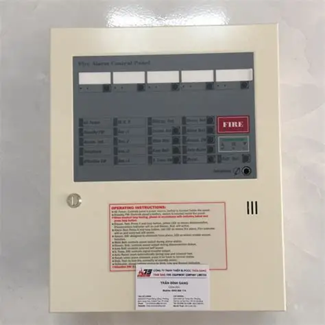 Tủ trung tâm báo cháy 8 kênh (Bao gồm nguồn dự phòng) TFC-8