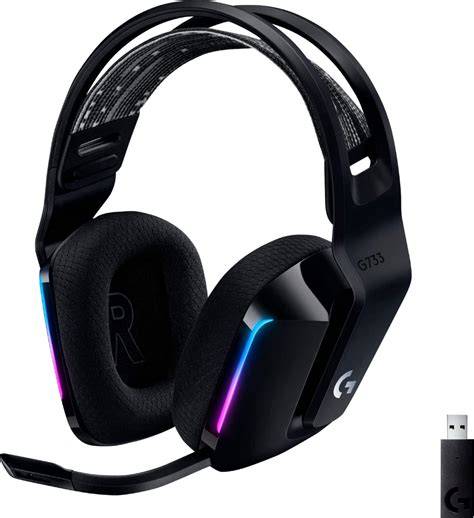 HEADSET LOGITECH G733 LIGHTSPEED WIRELESS RGB GAMING – ĐEN/TRẮNG/TÍM