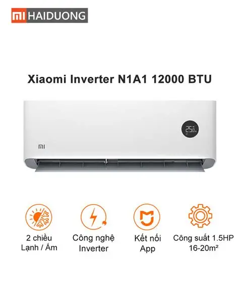Điều hòa treo tường 2 chiều Xiaomi Inverter 12000BTU N1A1