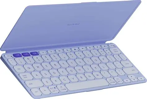 KEYBOARD LOGITECH KEY TO GO 2/BLUETOOTH/ĐEN/TRẮNG XÁM/TÍM NHẠT