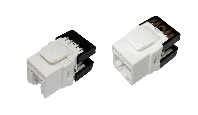 Đầu nối RJ45-Modular Jack LS CAT5e (LS-MJ-UC5E-WH-ERI) | Hàng chính hãng