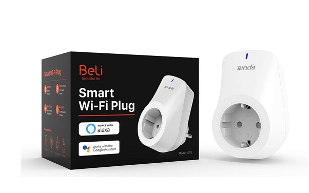 Ổ cắm Wifi thông minh tenda SP3 tần số 2.4 Ghz | Hàng chính hãng