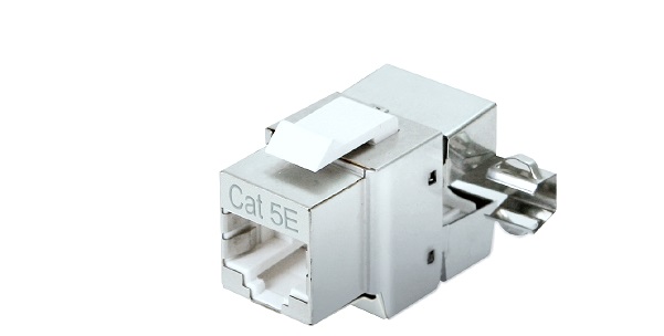 Nhân Mạng LS-VINA ( LS-MJ-SC5E-RIDC ) CAT 5E Shielded Modular Jack 180 degree IDC, Chống Nhiễu | Hàng chính hãng