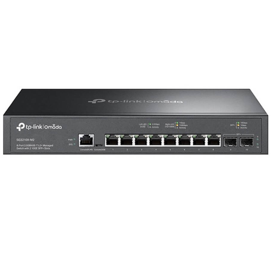 Omada 8-Port 2.5G L2+ Switch TP-LINK SG3210X-M2 | Hàng chính hãng