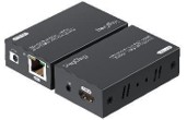 Bộ kéo dài HDMI qua lan Network Extender veggieg - V-HD60 | Hàng chính hãng