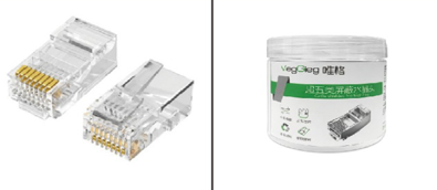 RJ45 CAT6e Unshielded Modular - V-E008 | Hàng chính hãng