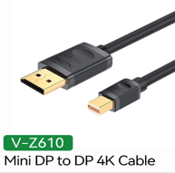 Mini DisplayPort to DisplayPort 4K Cable - V-Z610 | Hàng chính hãng