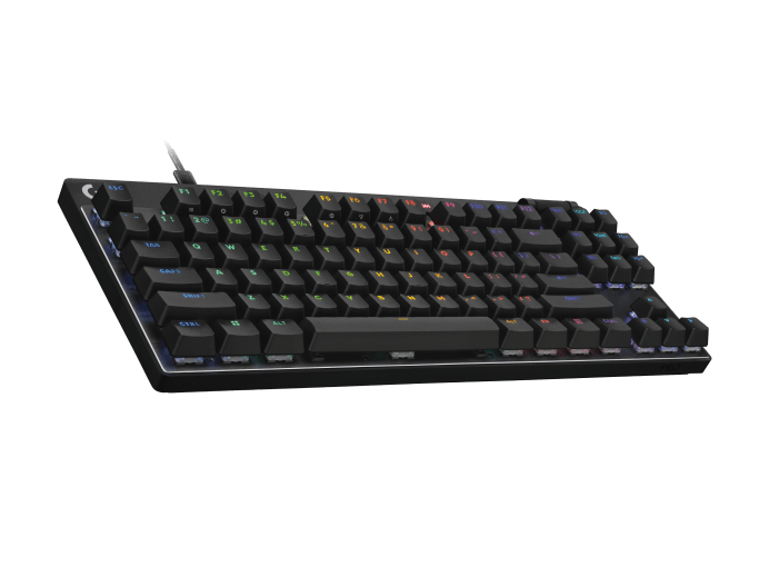 Bàn phím LOGITECH PRO X TKL RAPID WIRED GAMING/ANALOG/ĐEN/TRĂNG/HỒNG