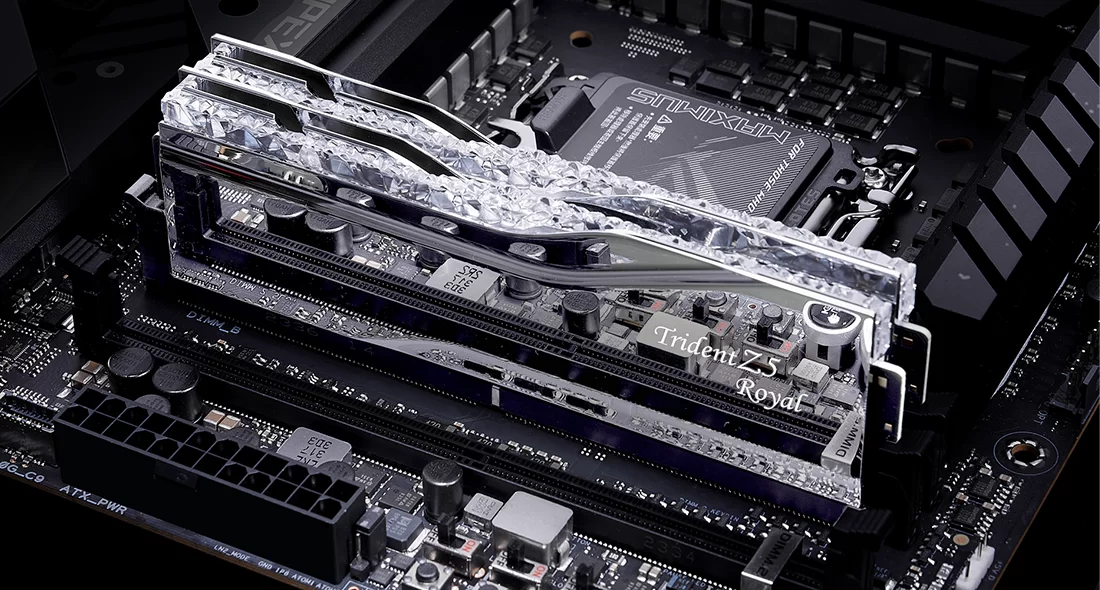 G.Skill Trident Z5 Royal RGB DDR5 64GB màu bạc LED RGB