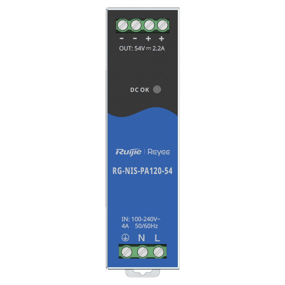 RG-NIS-PA120-54 – Bộ nguồn công nghiệp 54V DC, công suất 120W
