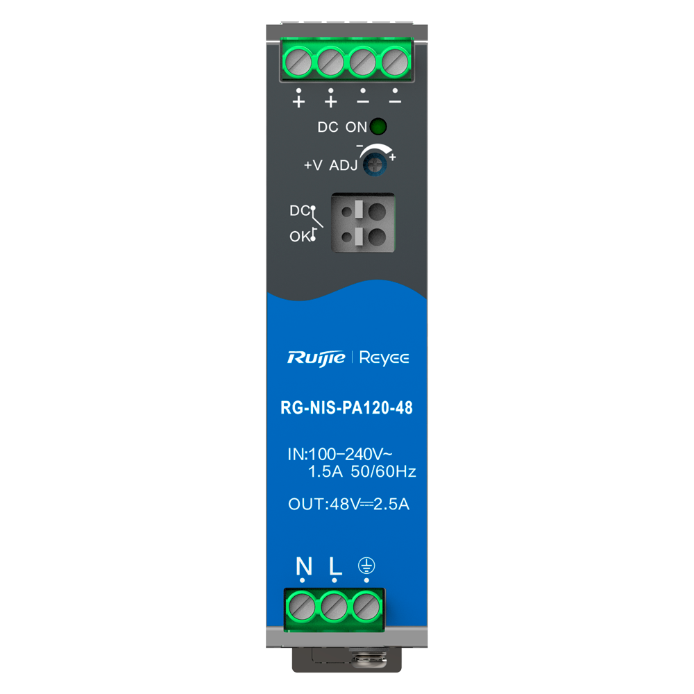 RG-NIS-PA120-48 – Bộ nguồn công nghiệp 48V DC, công suất 120W