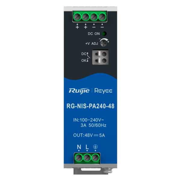 RG-NIS-PA240-48 – Bộ nguồn công nghiệp 48V DC, công suất 240W