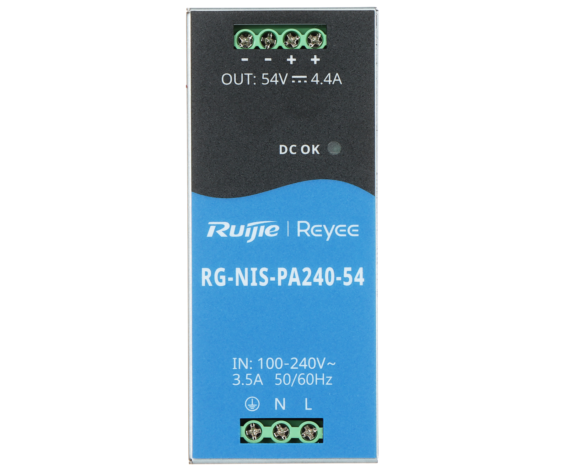 RG-NIS-PA240-54 – Bộ nguồn công nghiệp 54V DC, công suất 240W