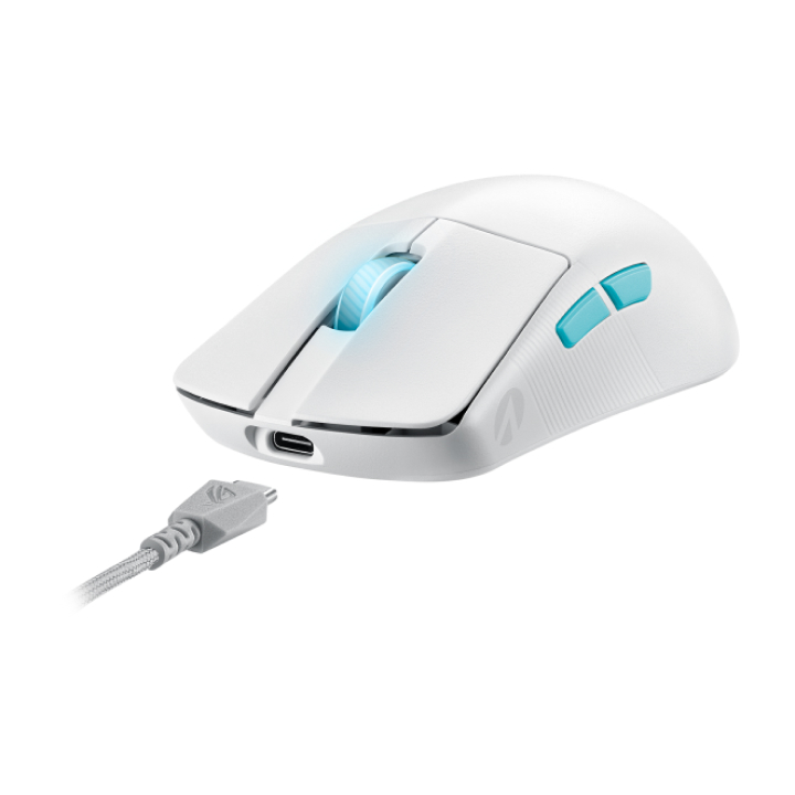 Chuột Gaming ASUS ROG Harpe Ace Aim Lab – Trắng (90MP02W0-BMUA10) | Hàng chính hãng