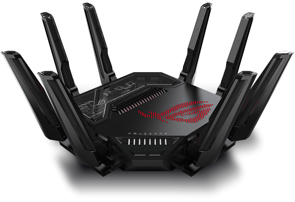 Bộ Phát Wifi ASUS ROG Rapture GT-BE98 (24433 Mbps/ Wifi 7/ 2.4/5/6 GHz)