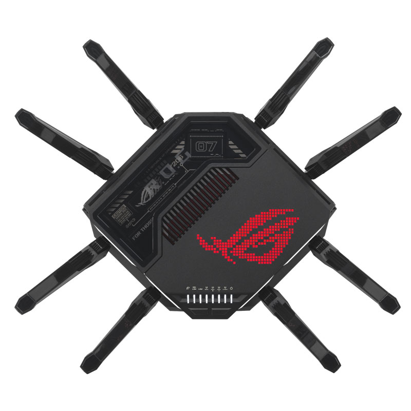 Bộ Phát Wifi ASUS ROG Rapture GT-BE98 (24433 Mbps/ Wifi 7/ 2.4/5/6 GHz)