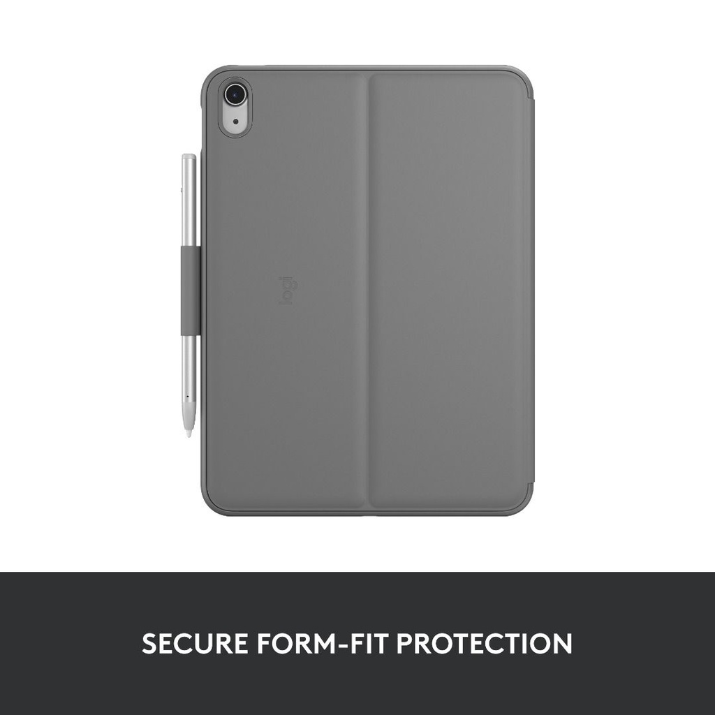 Bao da bàn phím Logitech Slim Folio cho iPad Gen 10/A16 chính hãng