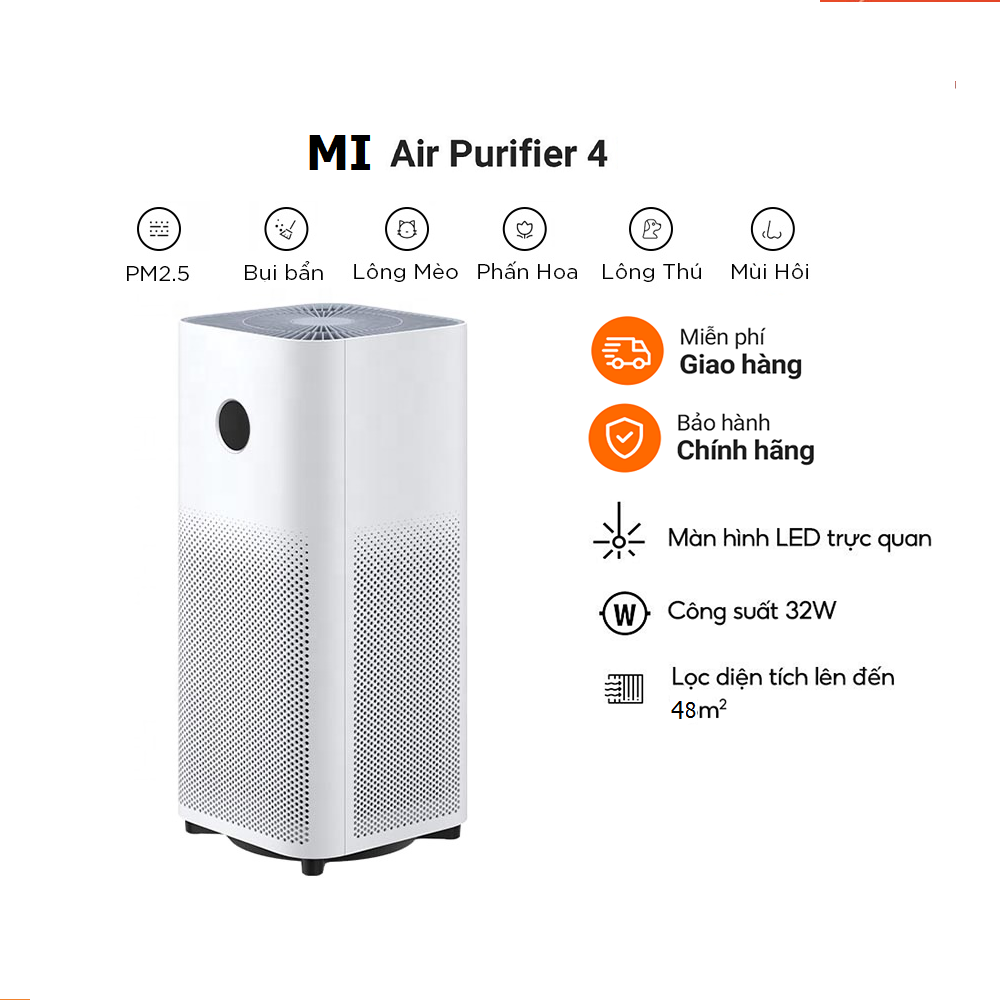 Máy lọc không khí Xiaomi Smart Air Purifier 4 Pro (BHR5056EU) | Hàng chính hãng