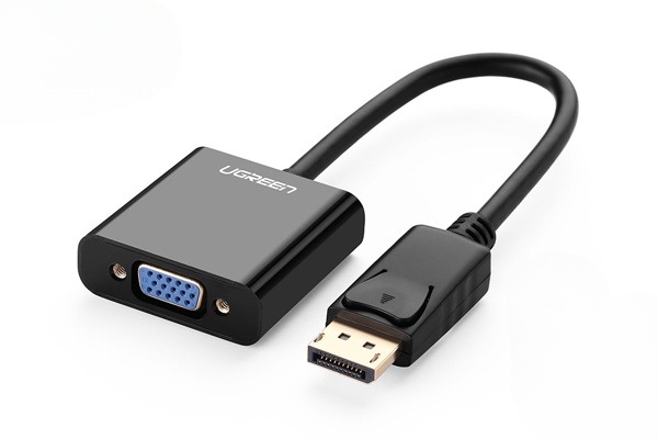 Ugreen 20415 – Cáp chuyển đổi Displayport to VGA chính hãng hỗ trợ Full HD1080P | Hàng chính hãng
