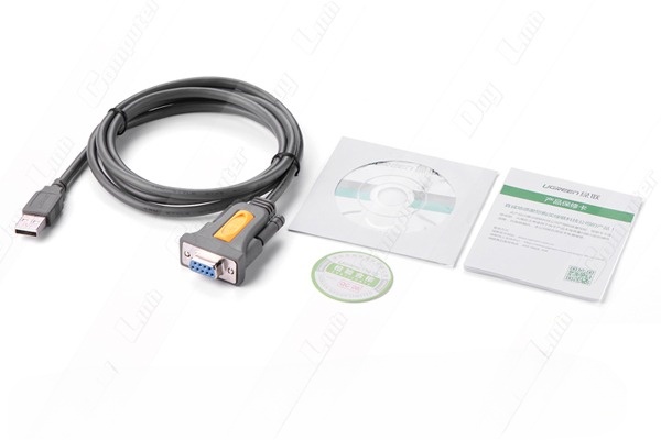 Cáp USB to Com DB9 RS232 1.5M chính hãng Ugreen 20201 | Hàng chính hãng