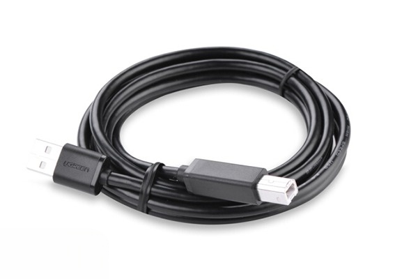 Cáp usb 2.0 to máy in chính hãng Ugreen dài 2m 10327 | Hàng chính hãng